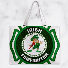 Irish Firefighter Zipper Mini Tote Bag from ArtsNow.com Front