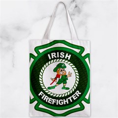 Irish Firefighter Zipper Classic Tote Bag from ArtsNow.com Front