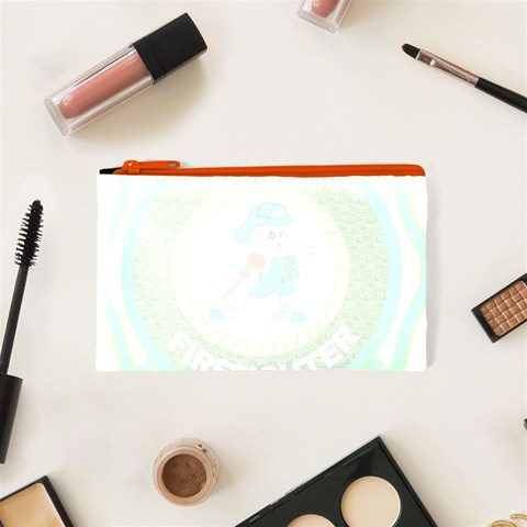 Irish Firefighter Cosmetic Bag (XS) from ArtsNow.com Front