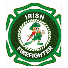 Irish Firefighter Duvet Cover Double Side (King Size) from ArtsNow.com Front