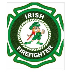 Irish Firefighter Duvet Cover Double Side (California King Size) from ArtsNow.com Front