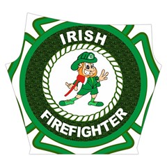 Irish Firefighter Yoga Cropped Leggings from ArtsNow.com Right