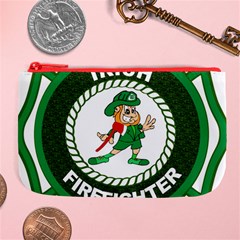 Irish Firefighter Large Coin Purse from ArtsNow.com Front