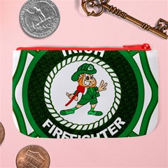 Irish Firefighter Large Coin Purse from ArtsNow.com Back