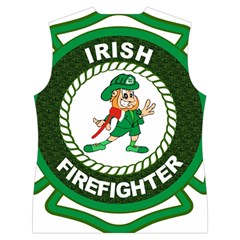 Irish Firefighter Women s Button Up Vest from ArtsNow.com Back