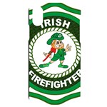 Irish Firefighter iPhone X/XS Black UV Print Case