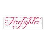 I Love My Firefighter Sticker Bumper (10 pack)