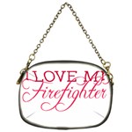 I Love My Firefighter Chain Purse (One Side)