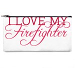 I Love My Firefighter Pencil Case