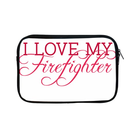 I Love My Firefighter Apple iPad Mini Zipper Case from ArtsNow.com Front