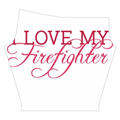 I Love My Firefighter Yoga Cropped Leggings from ArtsNow.com Right