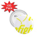 I Love My Firefighter 1.75  Button (100 pack) 