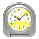 I Love My Firefighter Travel Alarm Clock