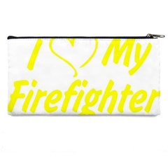 I Love My Firefighter Pencil Case from ArtsNow.com Back