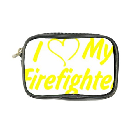 I Love My Firefighter Coin Purse from ArtsNow.com Front