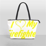 I Love My Firefighter Classic Shoulder Handbag