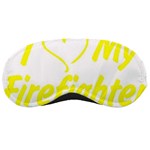 I Love My Firefighter Sleeping Mask