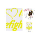 I Love My Firefighter Playing Cards (Mini)