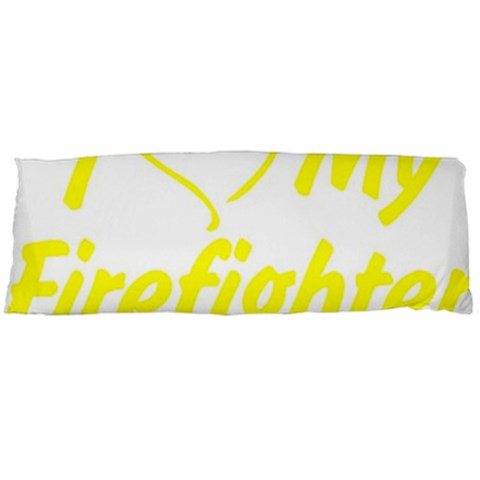 I Love My Firefighter Body Pillow Case (Dakimakura) from ArtsNow.com Body Pillow Case