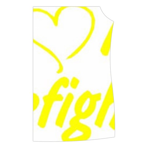 I Love My Firefighter Women s Button Up Vest from ArtsNow.com Front Left