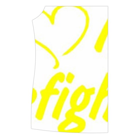 I Love My Firefighter Women s Button Up Vest from ArtsNow.com Front Right