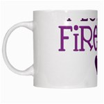 I Love My Fireman White Mug