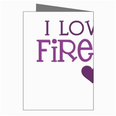 I Love My Fireman Greeting Card from ArtsNow.com Right