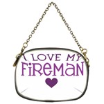 I Love My Fireman Chain Purse (Two Sides)