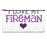 I Love My Fireman Pencil Case