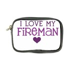 I Love My Fireman Coin Purse