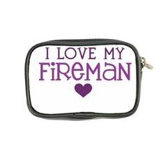 I Love My Fireman Coin Purse from ArtsNow.com Back