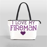 I Love My Fireman Classic Shoulder Handbag