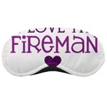 I Love My Fireman Sleeping Mask