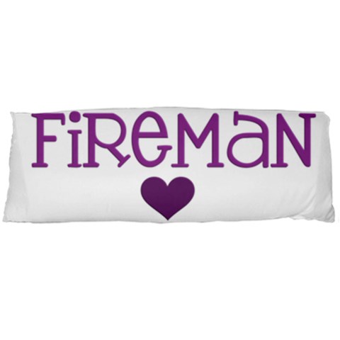 I Love My Fireman Body Pillow Case (Dakimakura) from ArtsNow.com Body Pillow Case