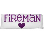 I Love My Fireman Body Pillow Case (Dakimakura)