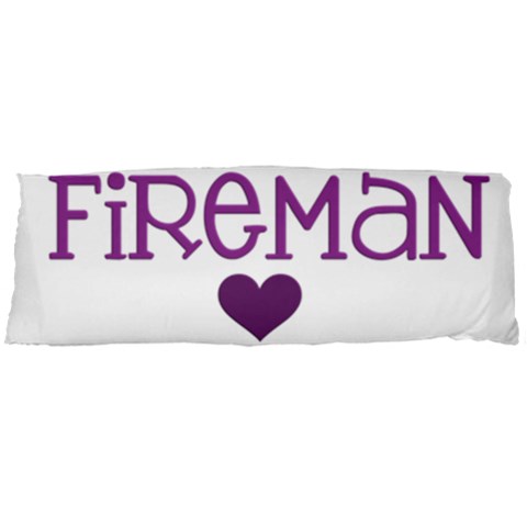 I Love My Fireman Body Pillow Case Dakimakura (Two Sides) from ArtsNow.com Front