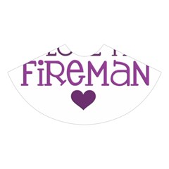 I Love My Fireman Midi Sleeveless Dress from ArtsNow.com Skirt Front