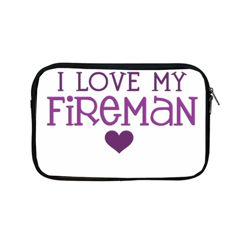 I Love My Fireman Apple MacBook Pro 13  Zipper Case from ArtsNow.com Front