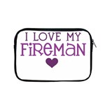 I Love My Fireman Apple MacBook Pro 15  Zipper Case