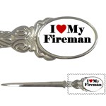 I Love My Fireman Letter Opener