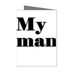 I Love My Fireman Mini Greeting Cards (Pkg of 8)