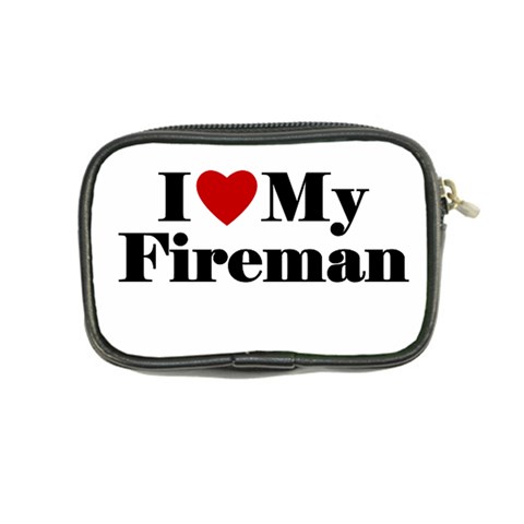 I Love My Fireman Coin Purse from ArtsNow.com Back