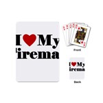 I Love My Fireman Playing Cards (Mini)