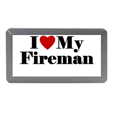 I Love My Fireman Memory Card Reader (Mini) from ArtsNow.com Front