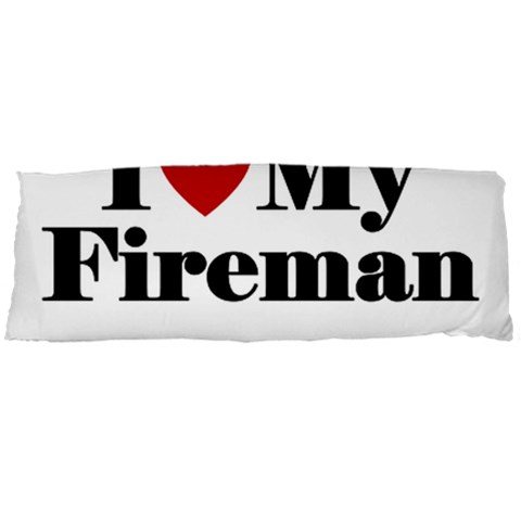 I Love My Fireman Body Pillow Case Dakimakura (Two Sides) from ArtsNow.com Front