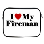 I Love My Fireman Apple iPad Zipper Case