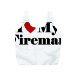 I Love My Fireman Full Print Recycle Bag (S)