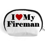 I Love My Fireman Accessory Pouch (Medium)