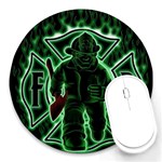 Fighting Irish Round Mousepad