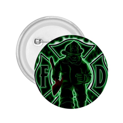 Fighting Irish 2.25  Button from ArtsNow.com Front